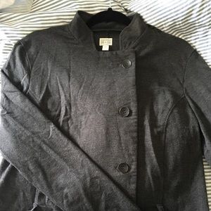Converse Charcoal Grey Button Up Shirt XL Cardigan